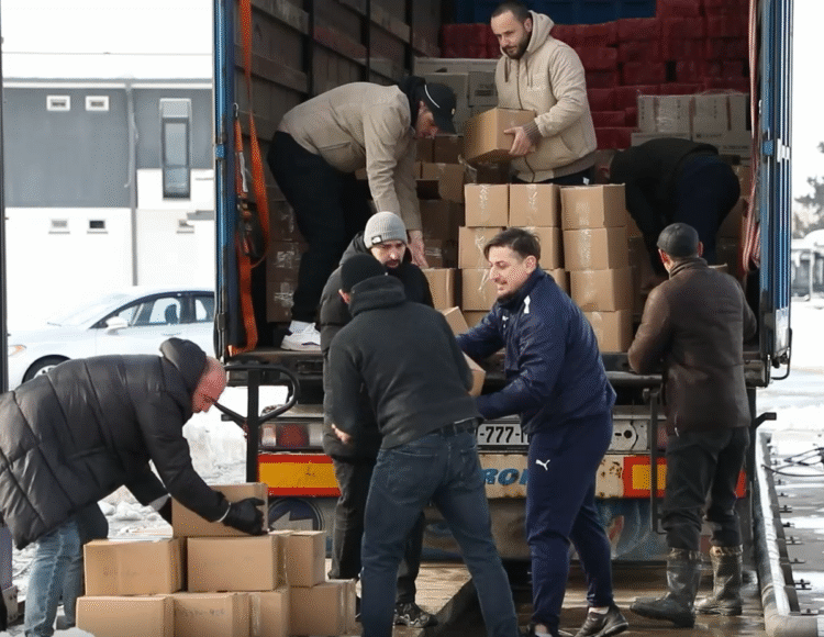 იმერეთის რეგიონმა დიდთოვლობით დაზარალებული მოსახლეობის დასახმარებლად 40-მდე ტონა სურსათი მიიღო