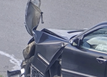 ავტომობილი დაახლოებით 100 მეტრის მანძილზე მოცურდა… – ავარია თელავში