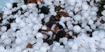 სტიქია კახეთში – თელავი ორჯერ ძლიერად დაისეტყვა