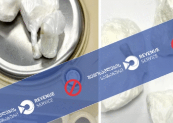 მებაჟე ოფიცრებმა სარფში ნარკოტიკული საშუალება „კოკაინი“ აღმოაჩინეს