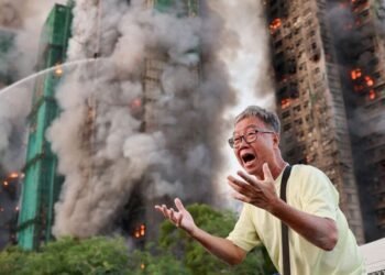 ჰონგ-კონგში საცხოვრებელ კორპუსებში გაჩენილი ხანძრის შედეგად დაღუპულთა რიცხვი 13-მდე გაიზარდა