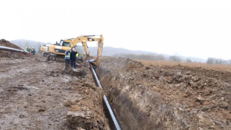 კორპორაცია მაგისტრალური გაზსადენის „ქუთაისი-სოხუმის“ 300 მეტრიან ახალ მონაკვეთს აშენებს