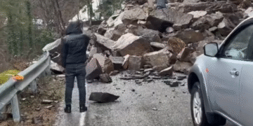 სოფელ ბარჯაშთან ავტოტრანსპორტის მოძრაობა ცალმხრივად აღდგა